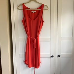 Sleeveless shift dress